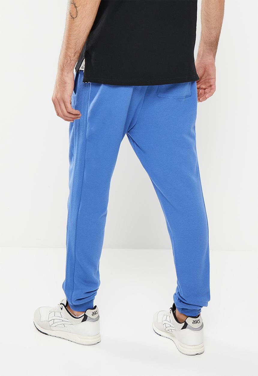 Aca Joe - Mens aca joe small logo jogger - cobalt