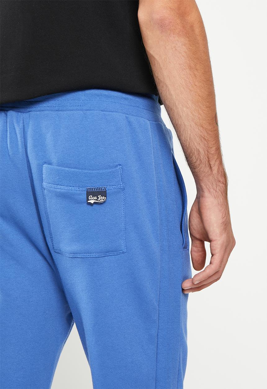 Aca Joe - Mens aca joe small logo jogger - cobalt