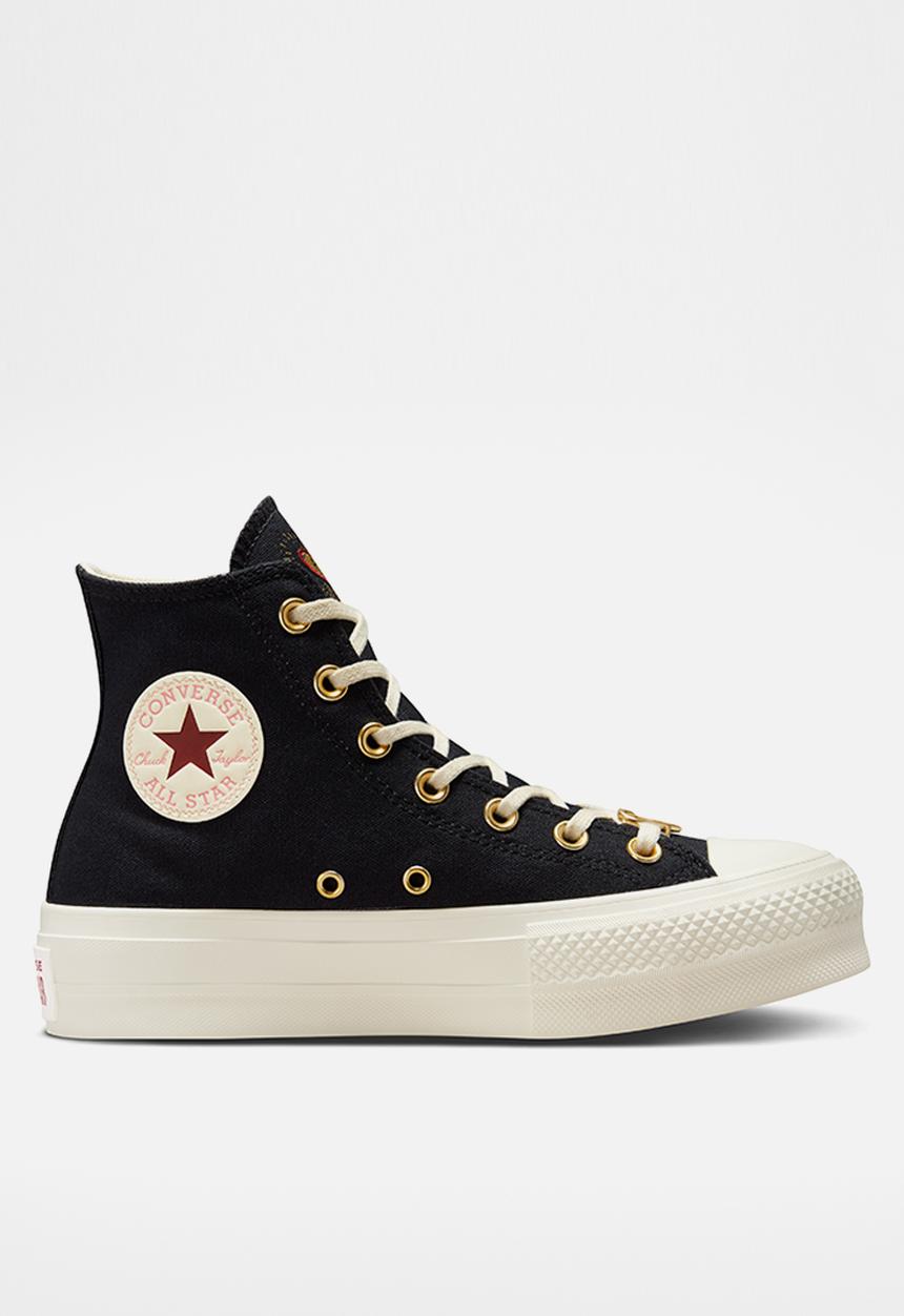 Converse - Chuck taylor all star lift - black/egret/back ally brick