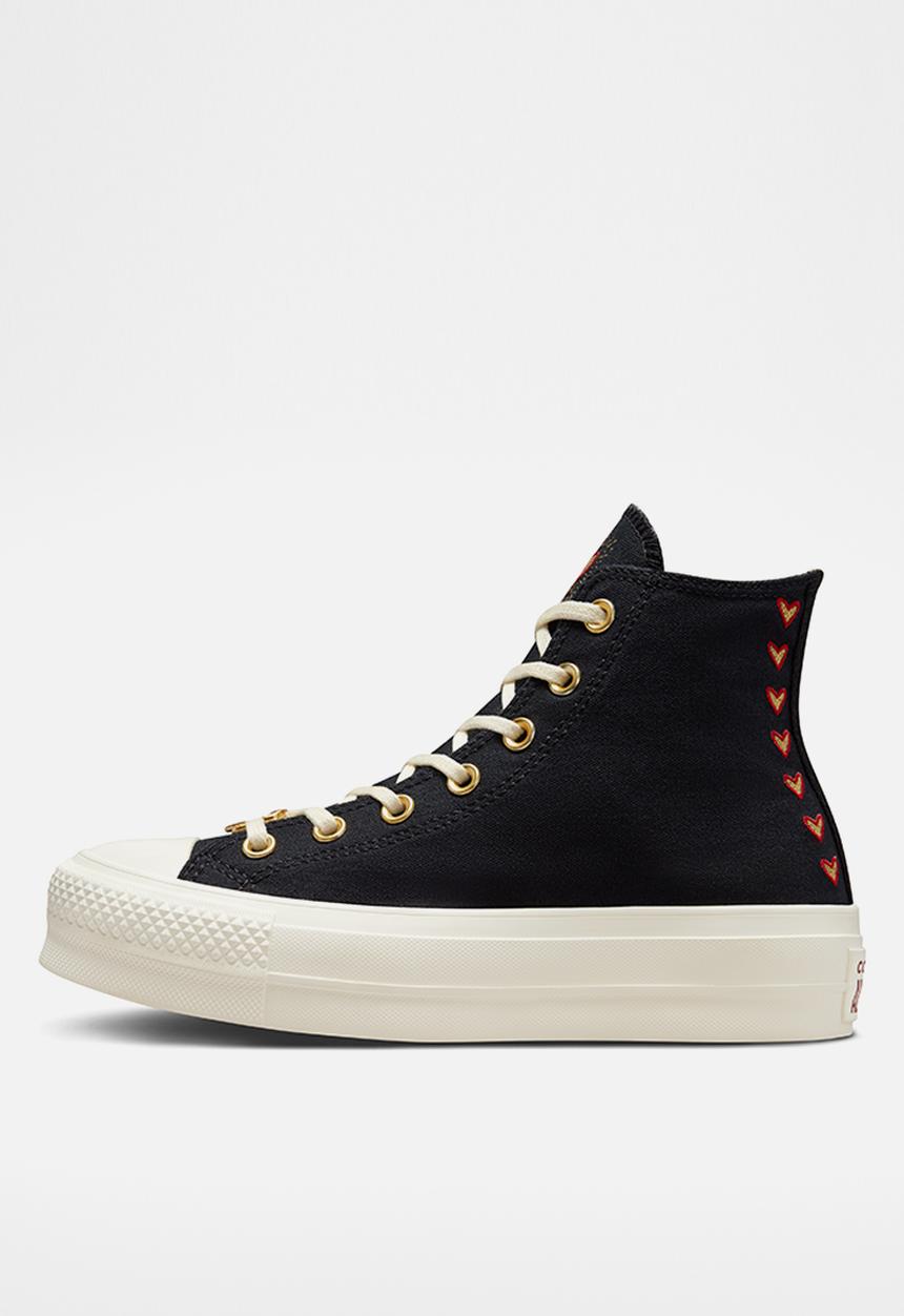 Converse - Chuck taylor all star lift - black/egret/back ally brick