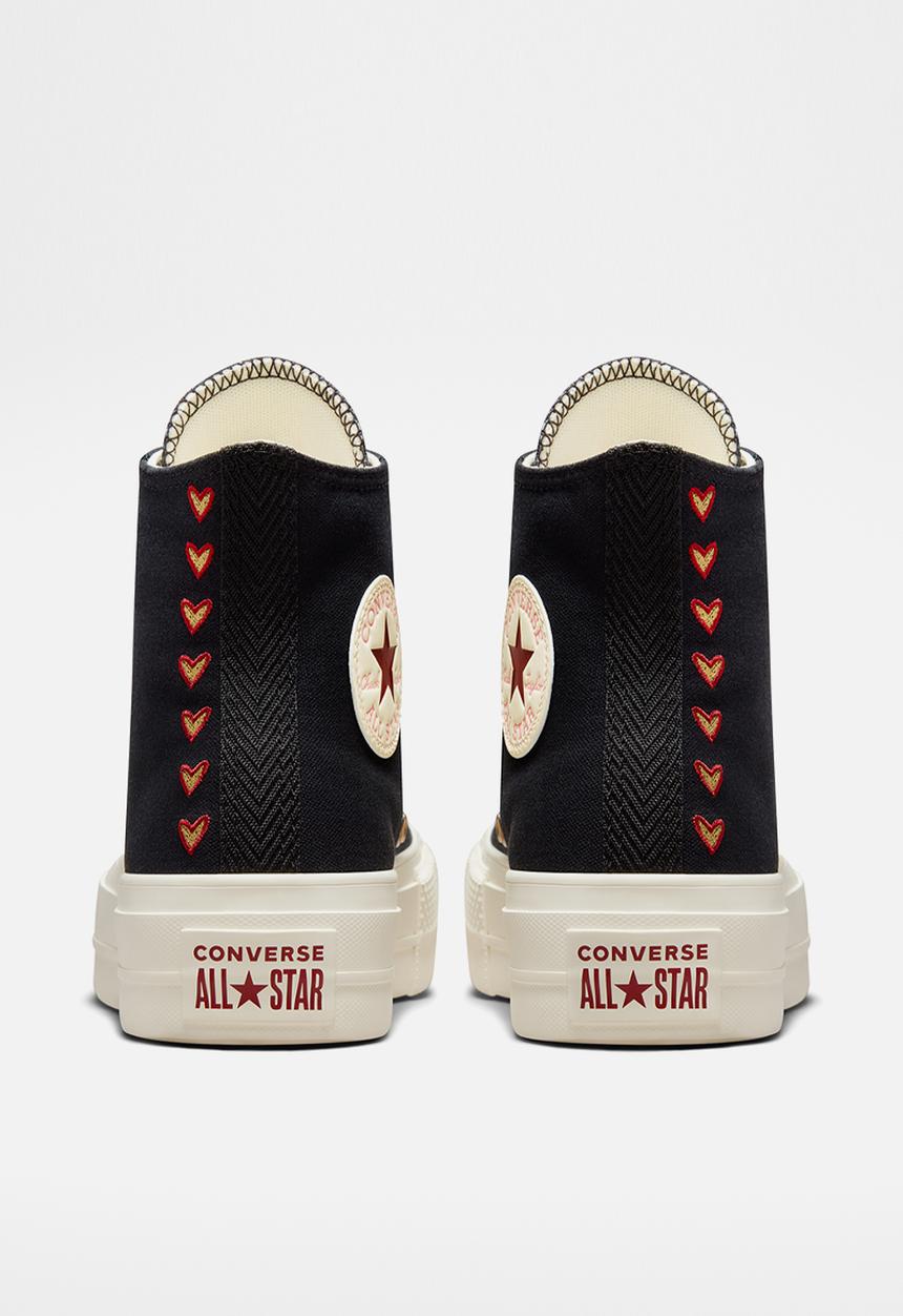 Converse - Chuck taylor all star lift - black/egret/back ally brick