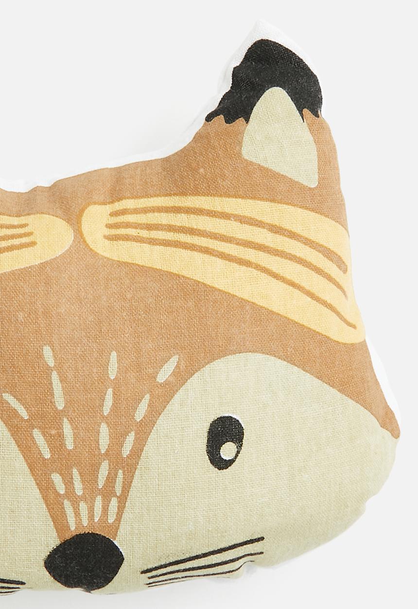 H&S - Forest fox cushion - multi