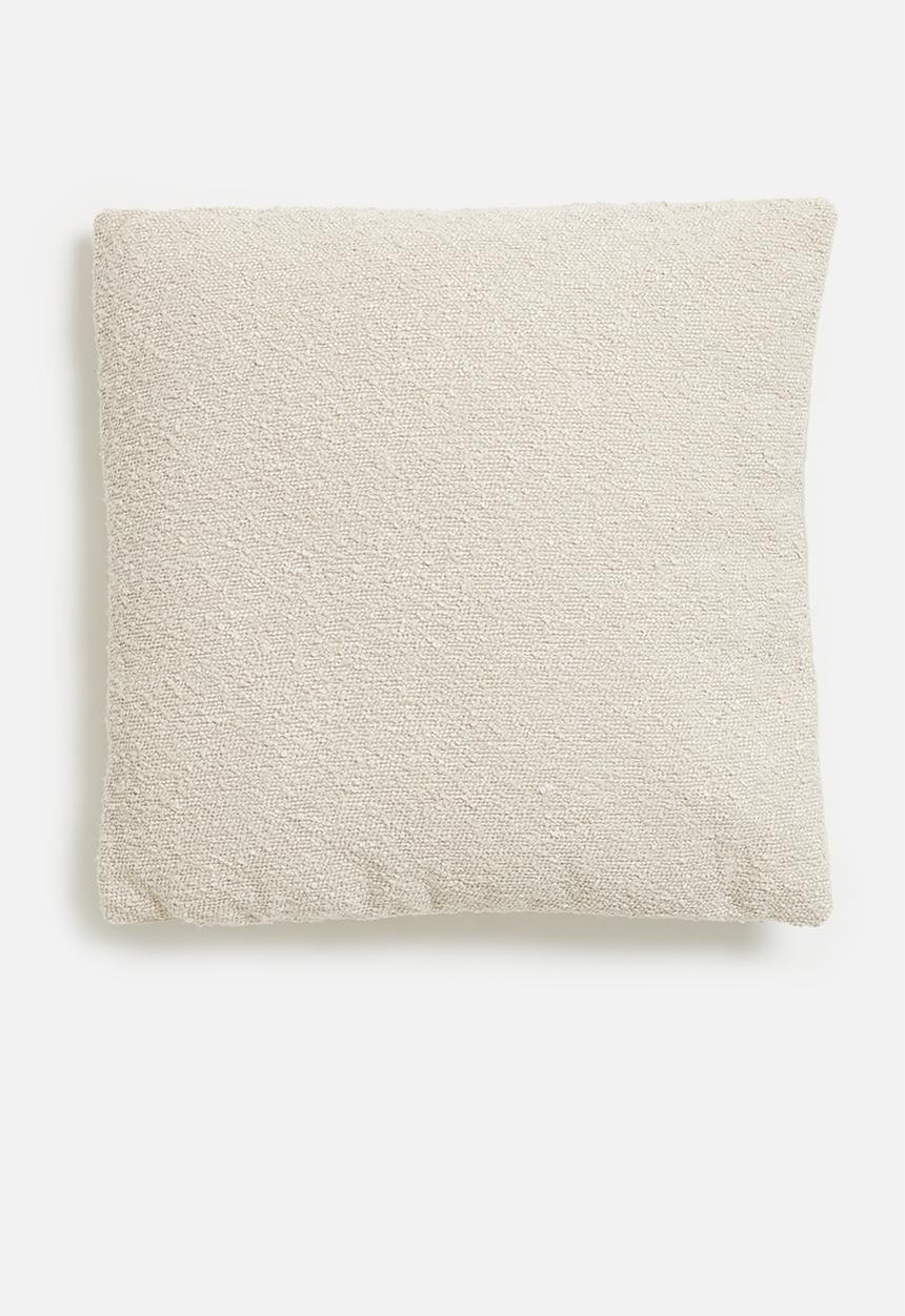 H&S - Reeno cushion cover- cream