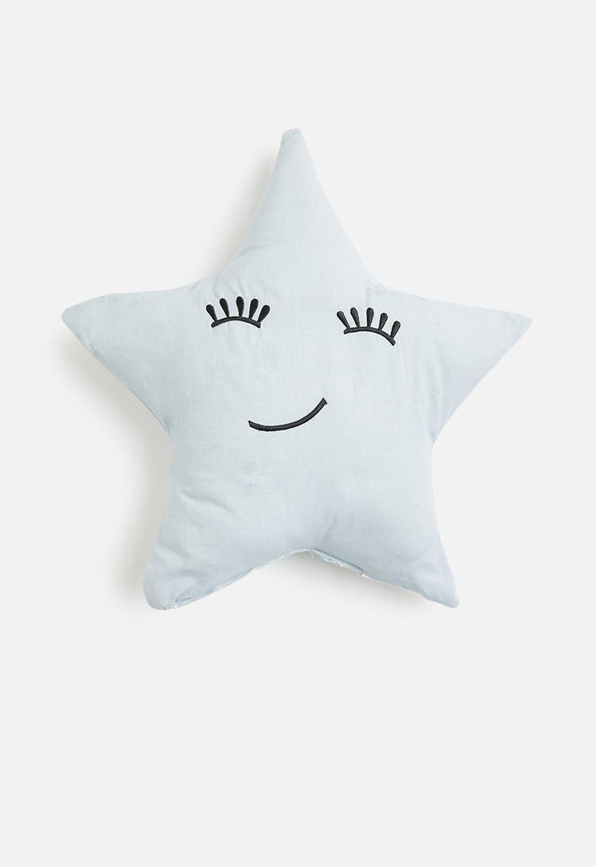 H&S - Star cushion - grey