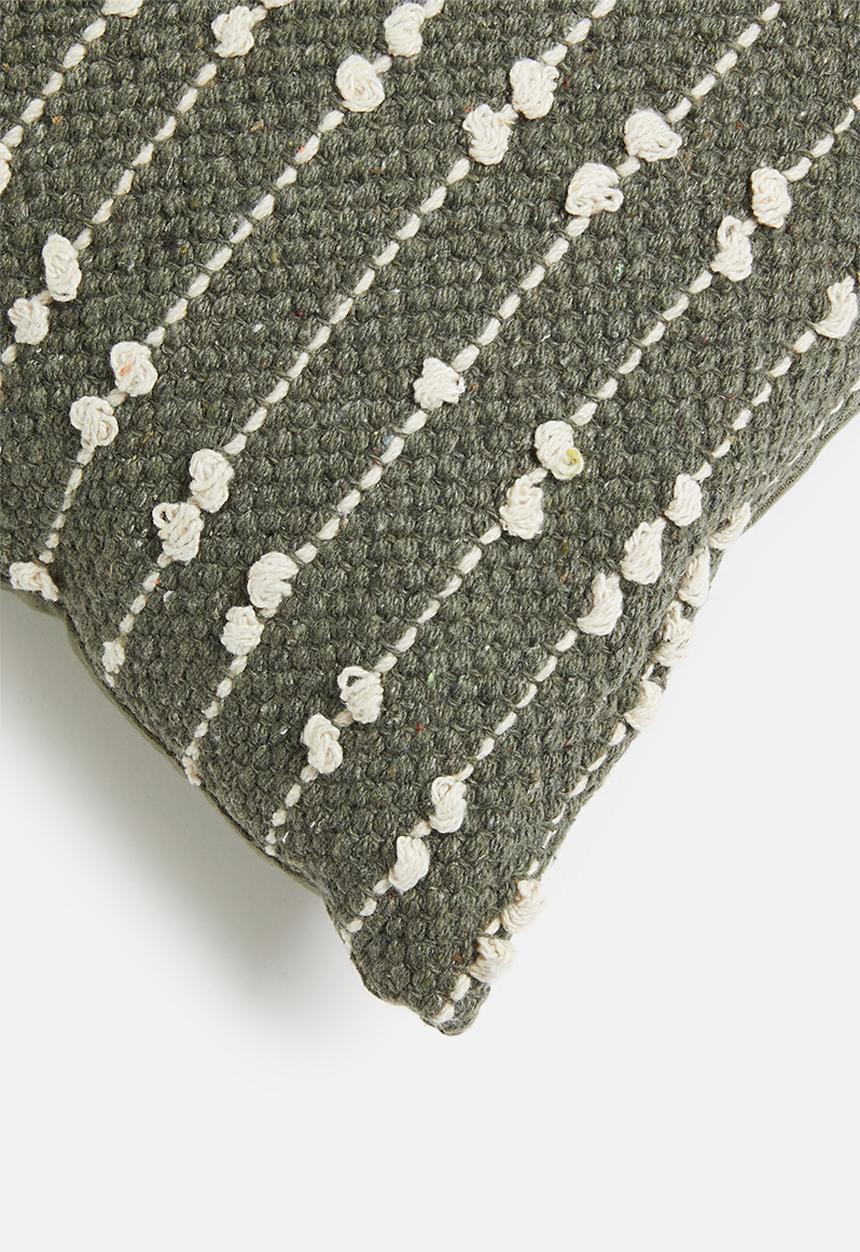 H&S - Simmy cushion- charcoal