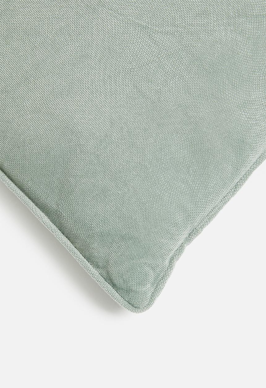 H&S - Velvet cushion -teal