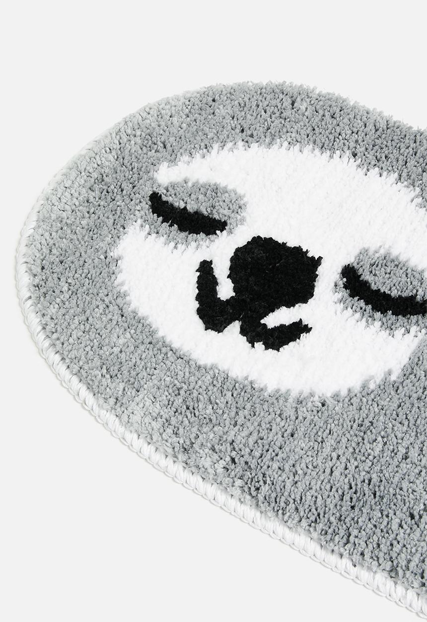 H&S - Sloth rug- grey