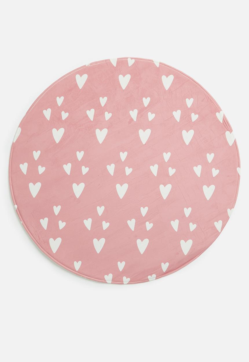 H&S - Round rug - hearts