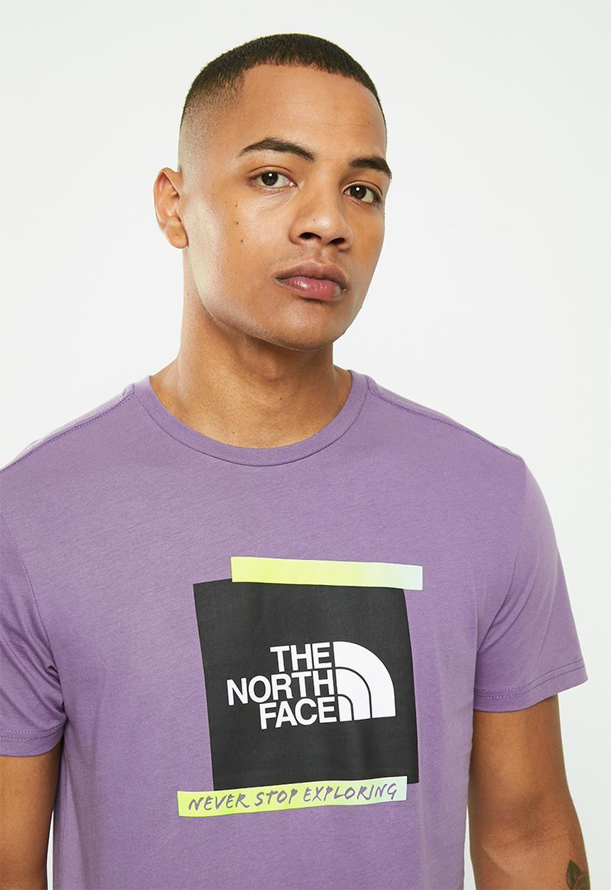 The North Face - Es graphic s/s tee - eu - lunar slate 
