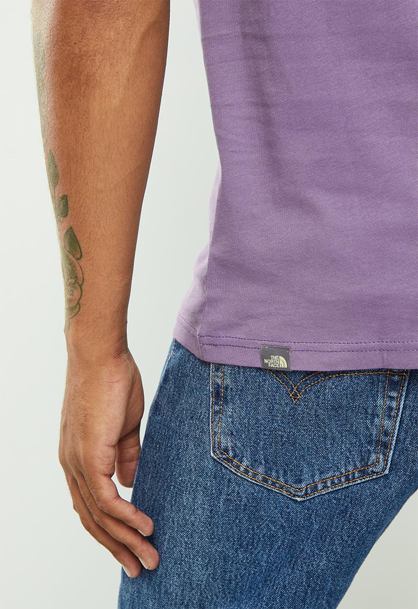 The North Face - Es graphic s/s tee - eu - lunar slate 