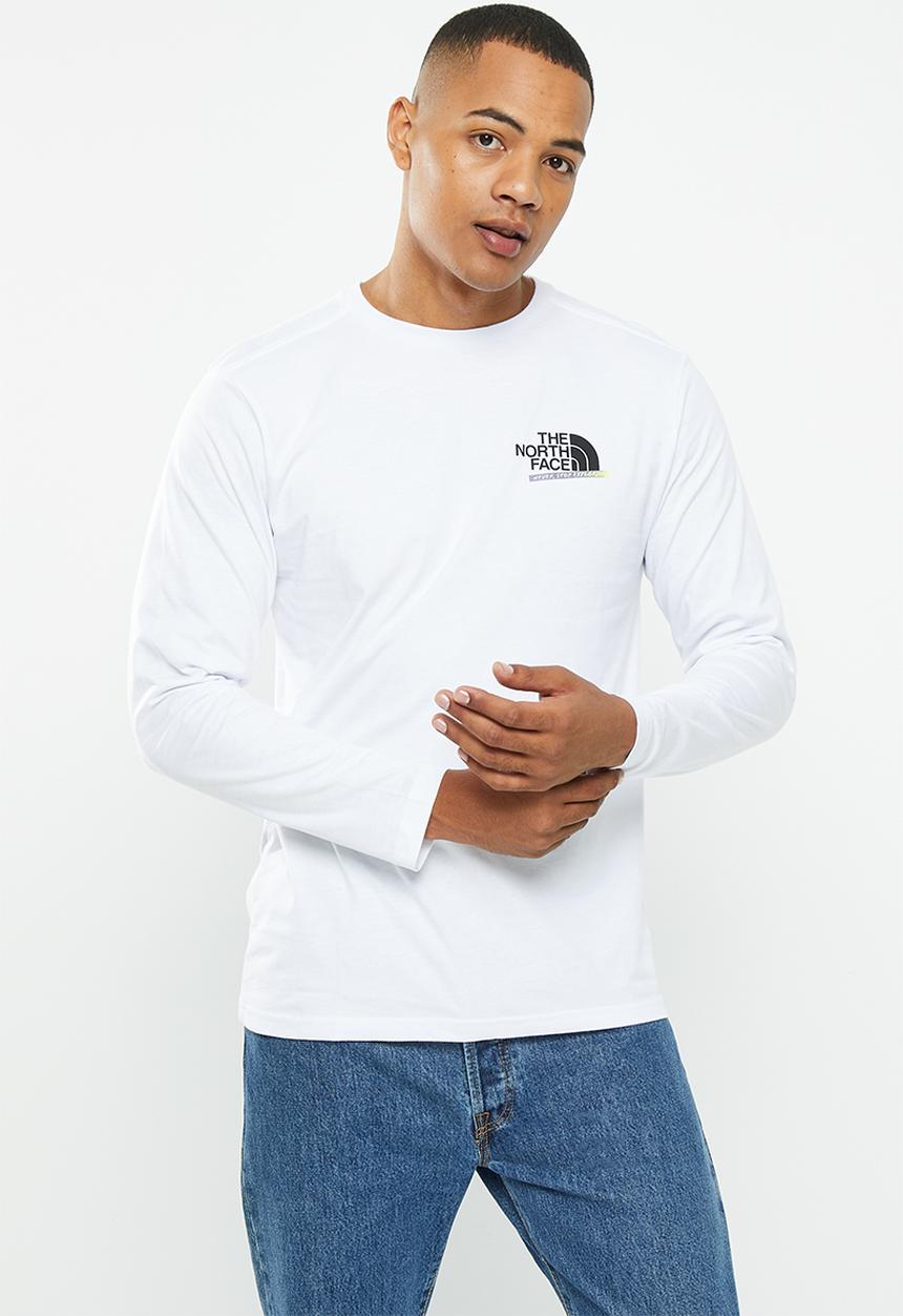 The North Face - Es graphic l/s tee - eu - tnf white 