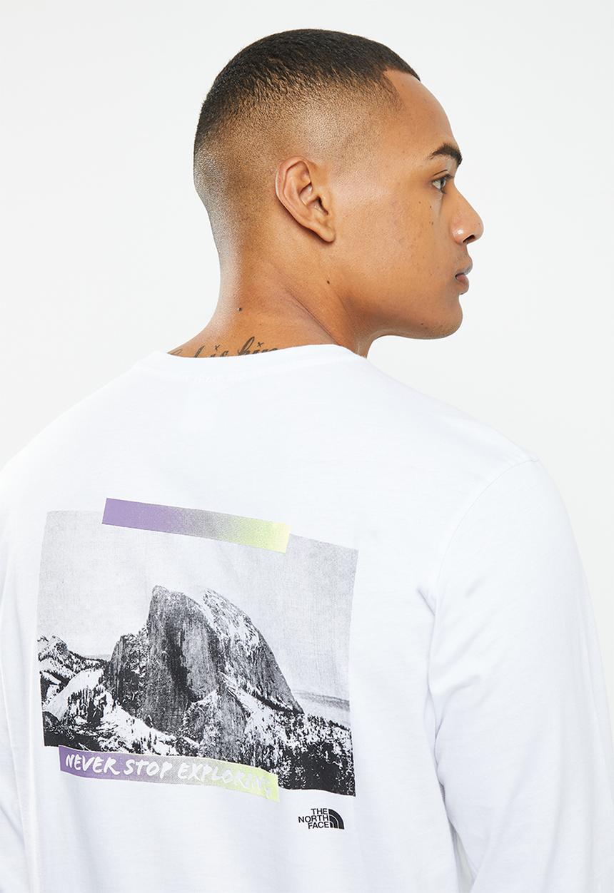 The North Face - Es graphic l/s tee - eu - tnf white 