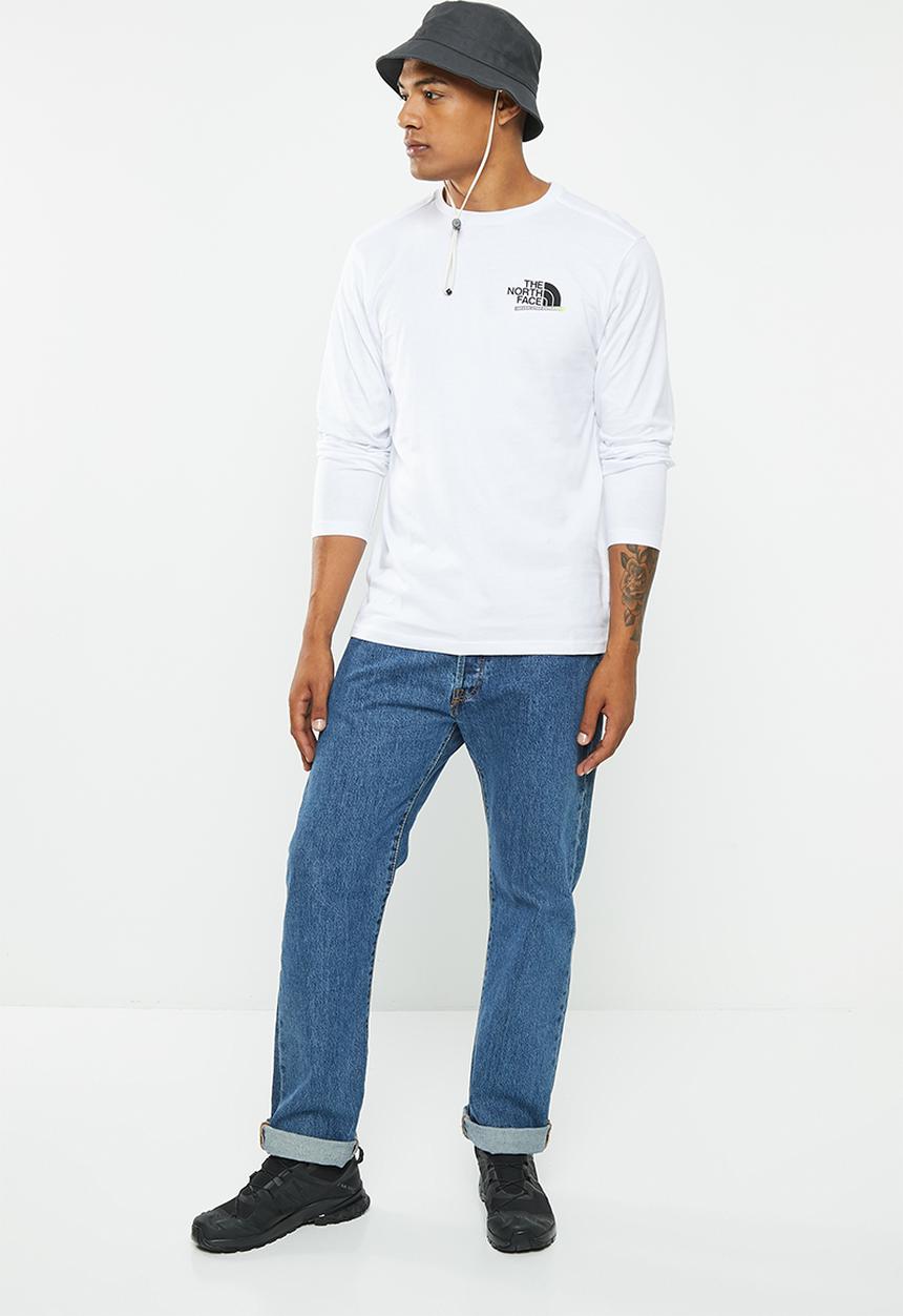 The North Face - Es graphic l/s tee - eu - tnf white 