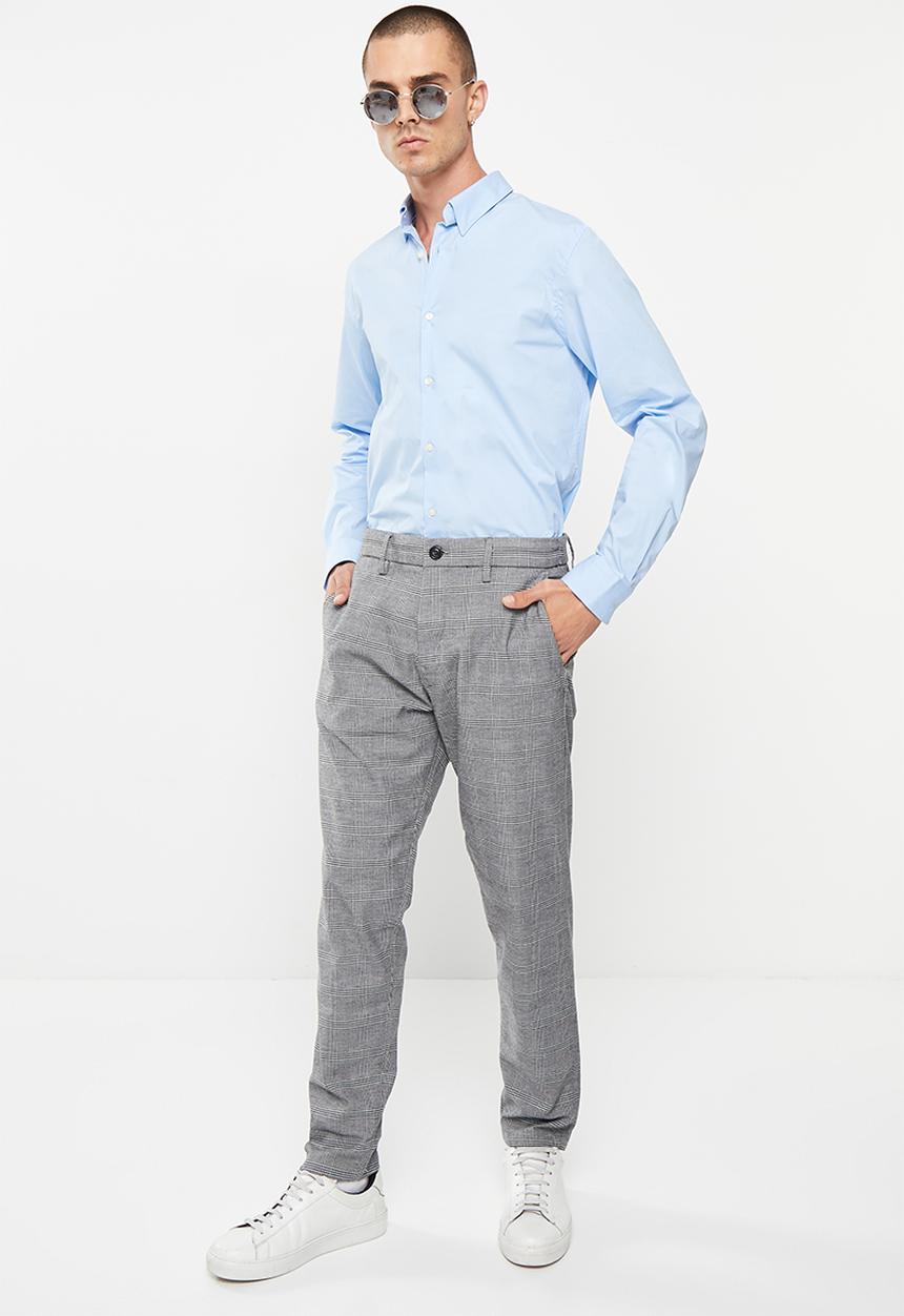 Selected Homme - Slim tapered york pants - grey 