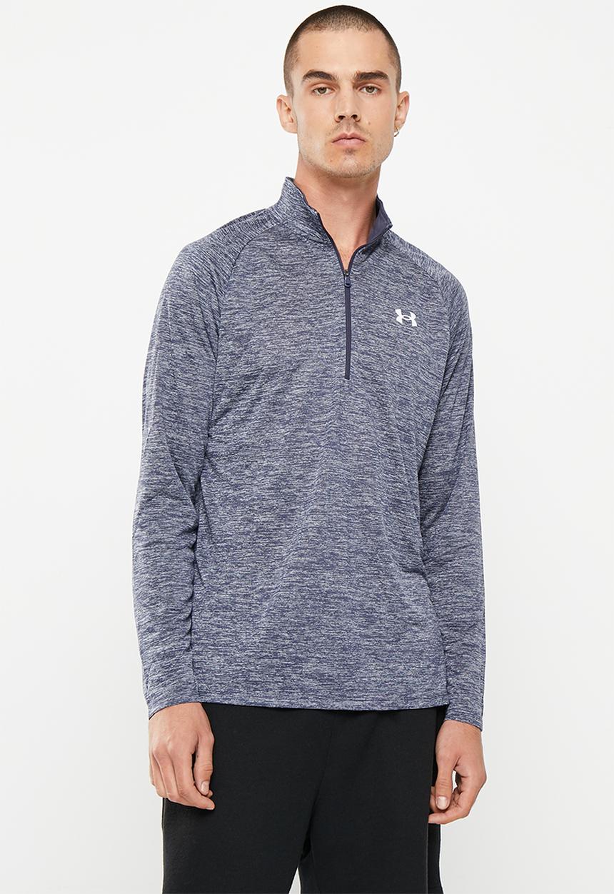 Under Armour - Ua tech 2.0 1/2 zip - tempered steel