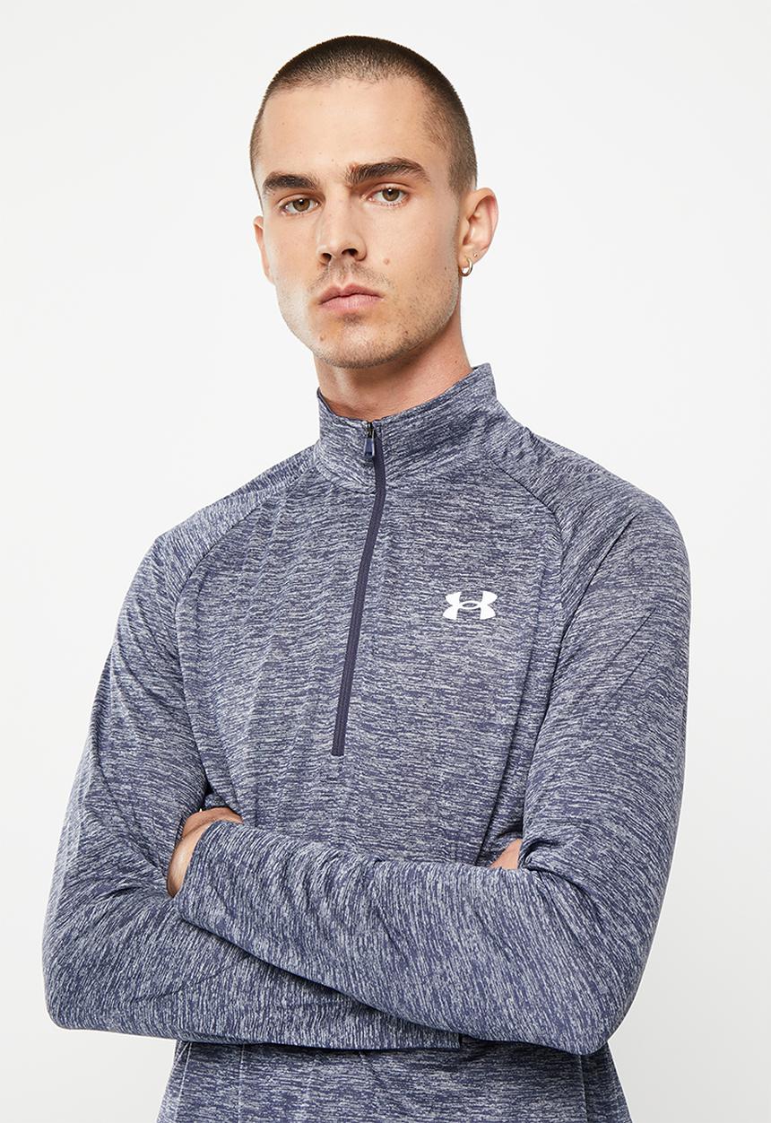 Under Armour - Ua tech 2.0 1/2 zip - tempered steel