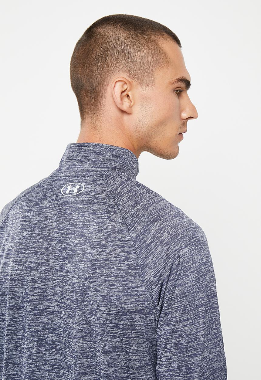 Under Armour - Ua tech 2.0 1/2 zip - tempered steel