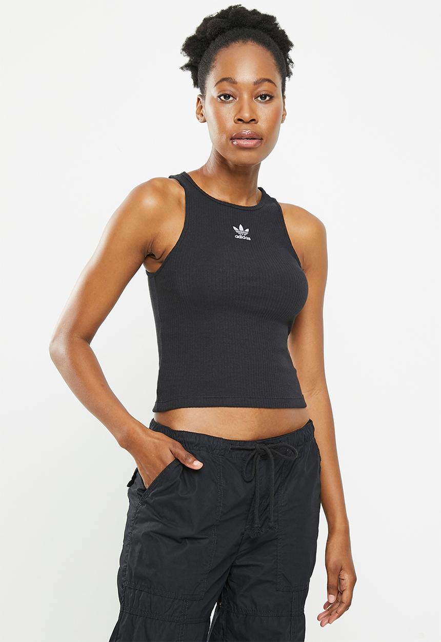 adidas Originals - Rib tank w - black