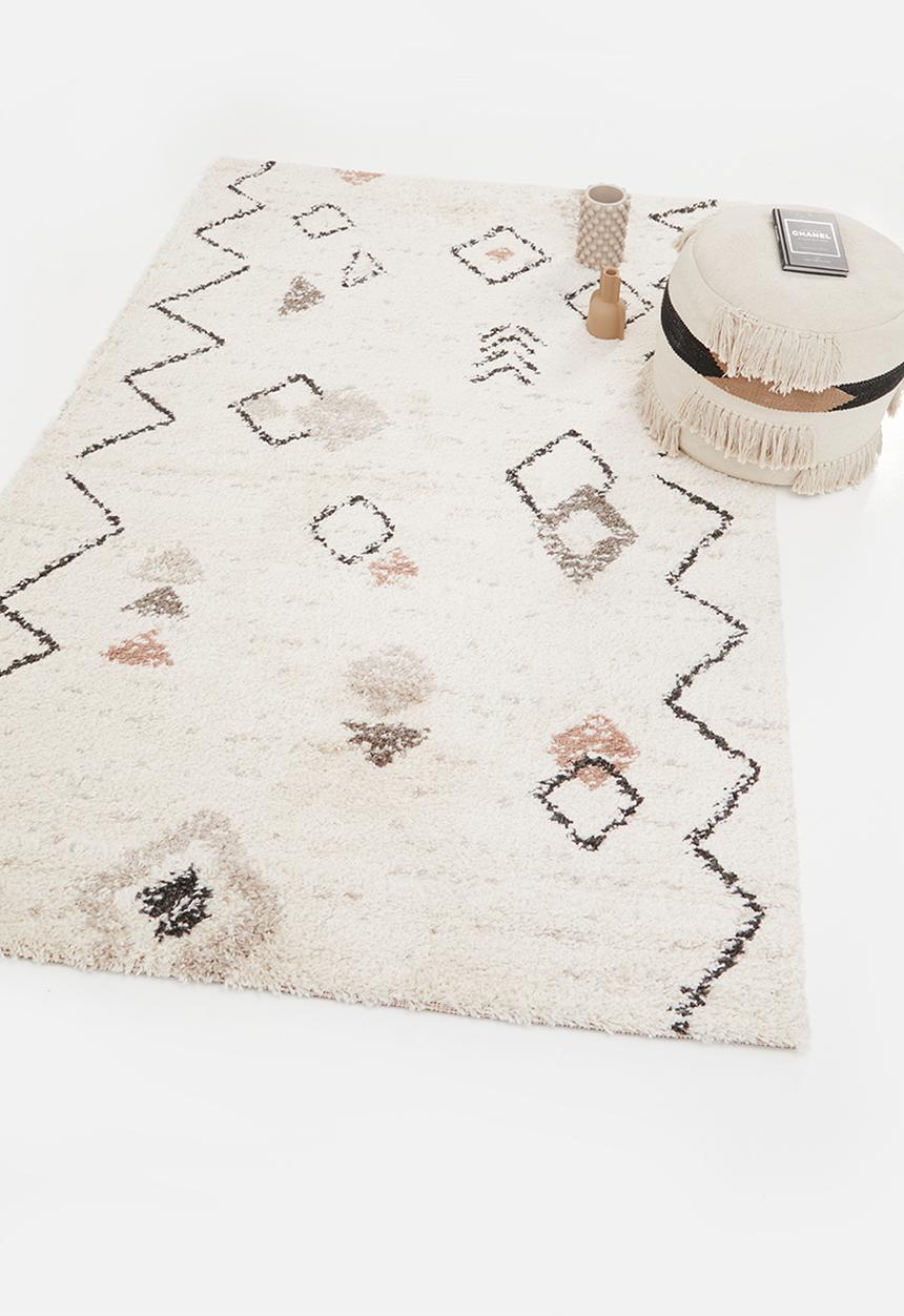 Fotakis - Gipsy shaggy rug - fragments multi