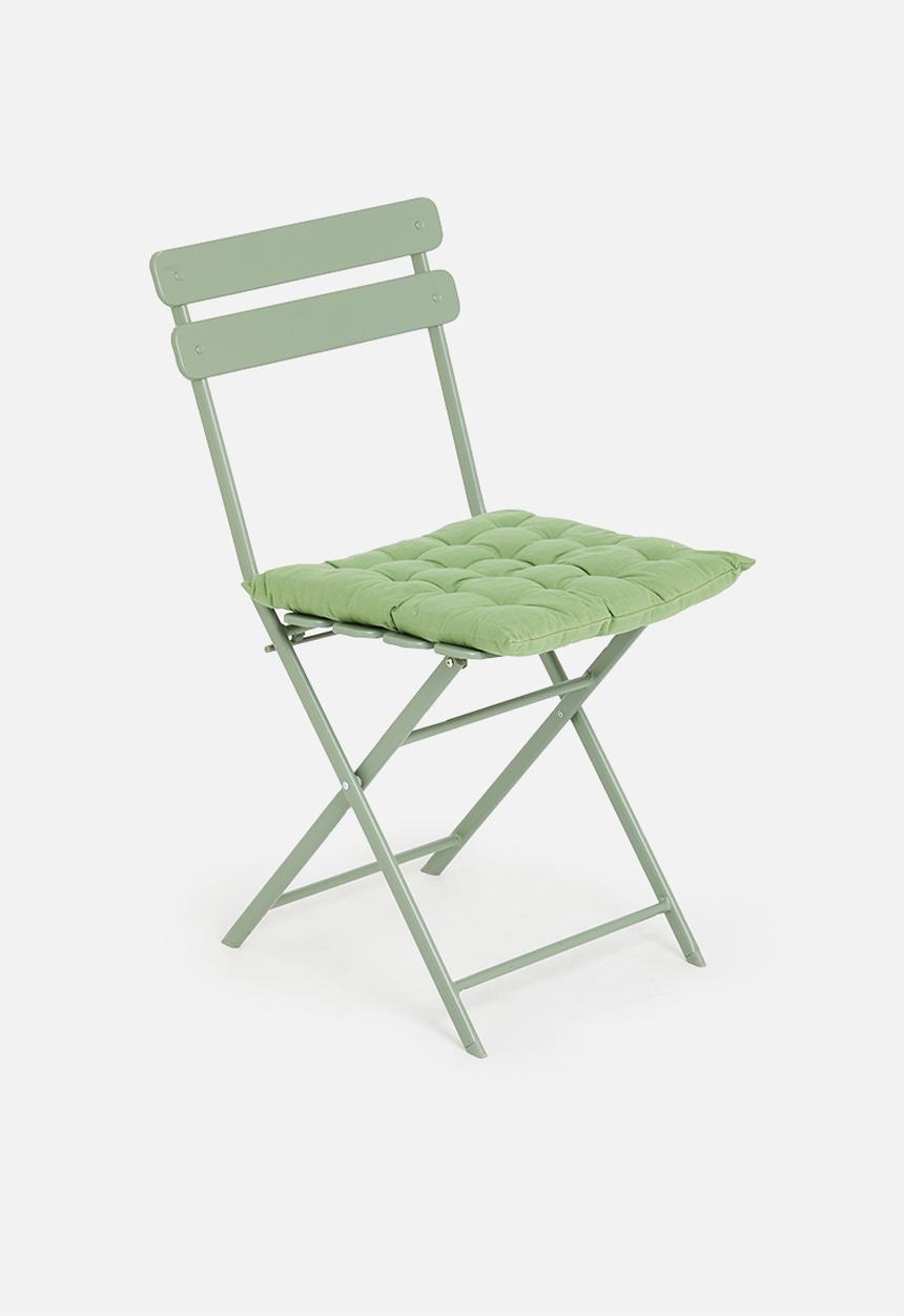H&S - Outdoor seatpad set of 2 - green