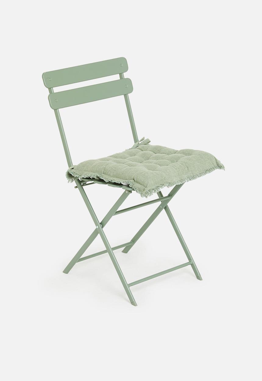 H&S - Outdoor seatpad set of 2 - green