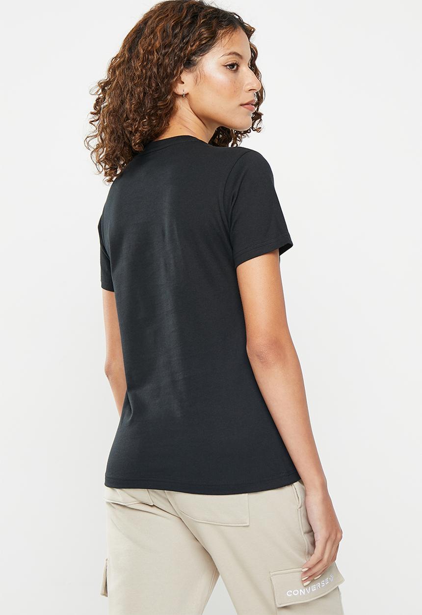 Converse - Seasonal sneaker inspo short sleeve tee - converse black