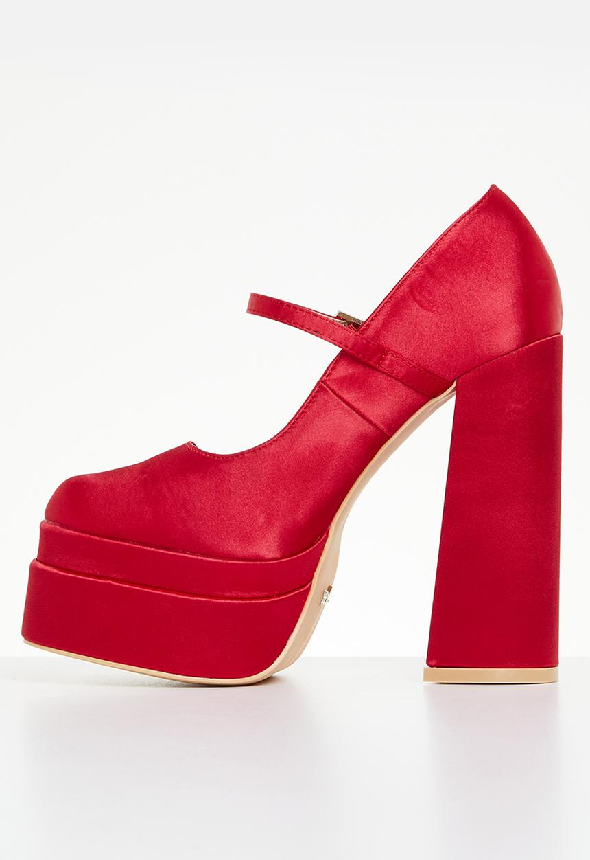 Rock & Co - Sachi5 platform heel - red