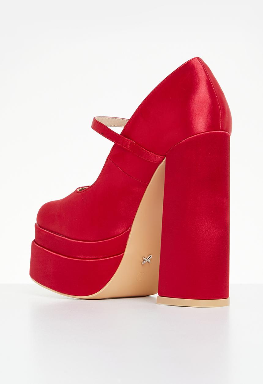 Rock & Co - Sachi5 platform heel - red