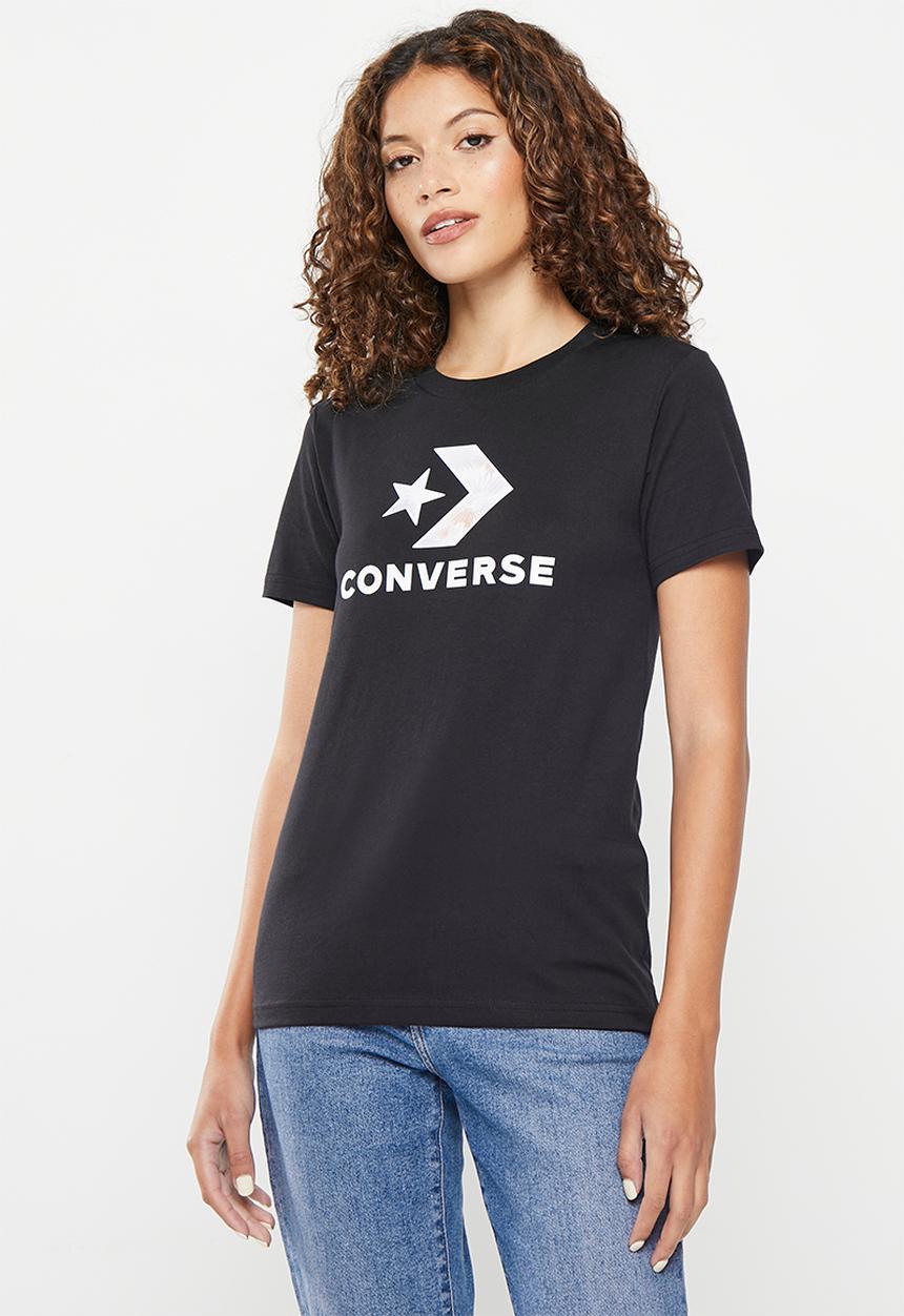 Converse - Seasonal star chevron short sleeve tee - converse black