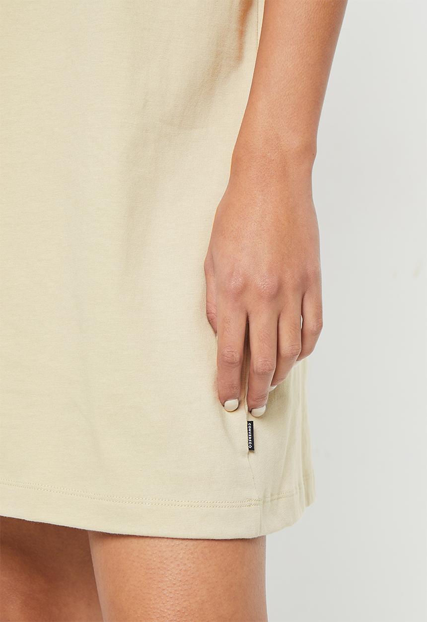 Converse - Oversized wordmark tee - beach stone
