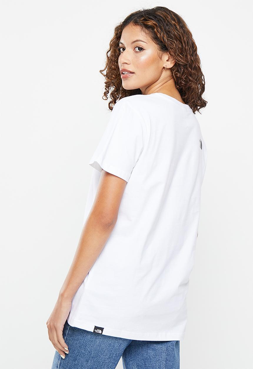 The North Face - W seasonal fine s/s tee - tnf white