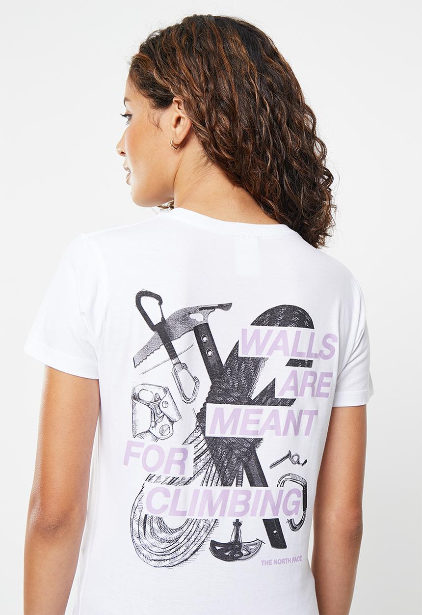 The North Face - W s/s outdoor graphic tee - tnf white