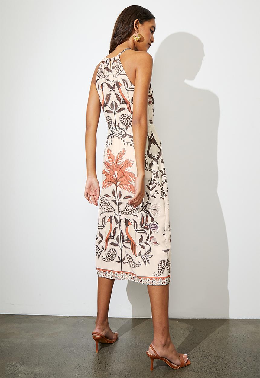 Superbalist - Halterneck dress - ecru