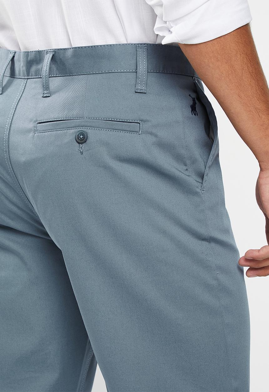 POLO - Men relaxed fit chino - blue