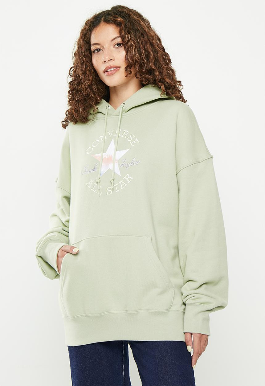 Converse - Chuck patch graphic os hoodie - summit sage