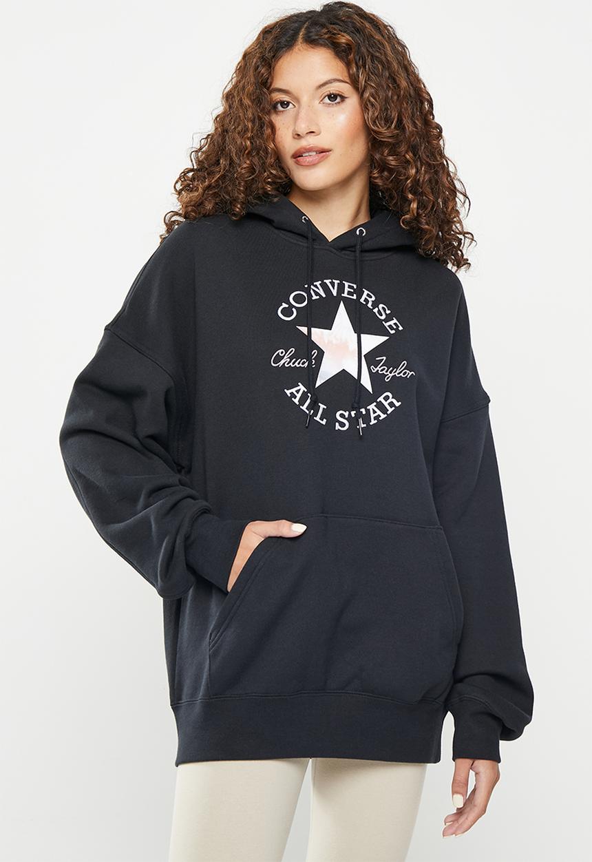 Converse - Chuck patch graphic os hoodie - converse black