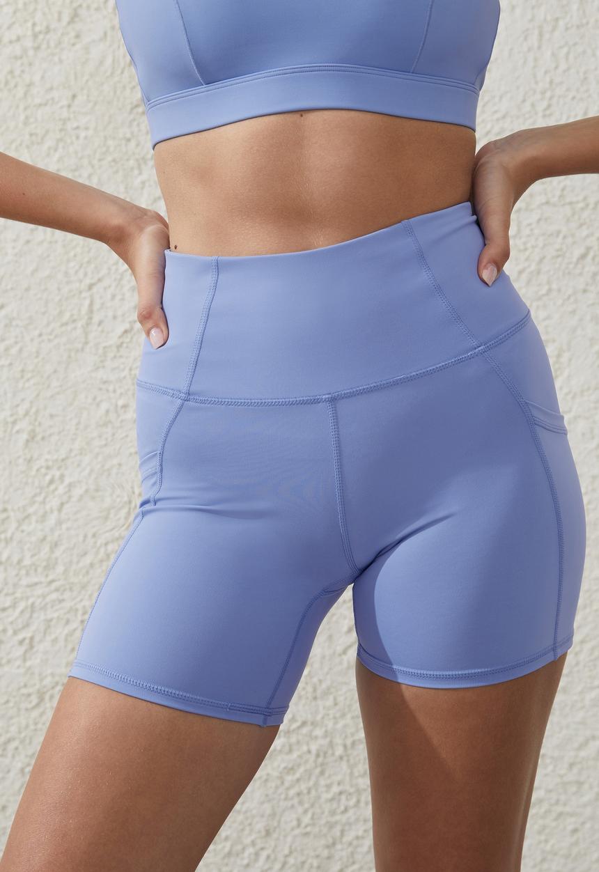 Cotton On - Ultimate booty shaper bike short - iris flower