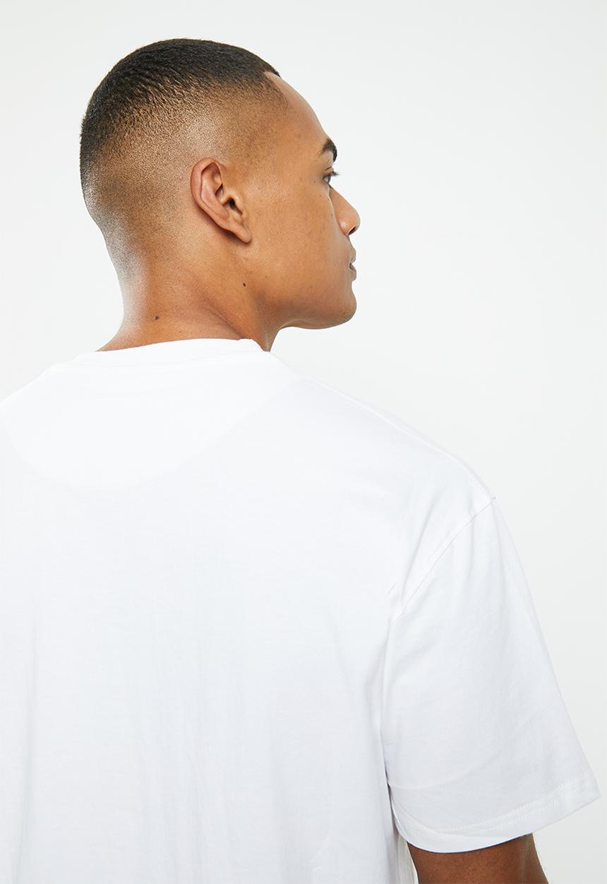 Jonathan D - Duke branded crew neck tshirt - white