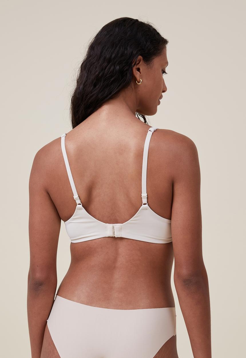 Cotton On - Wirefree everyday T-shirt bra - birch