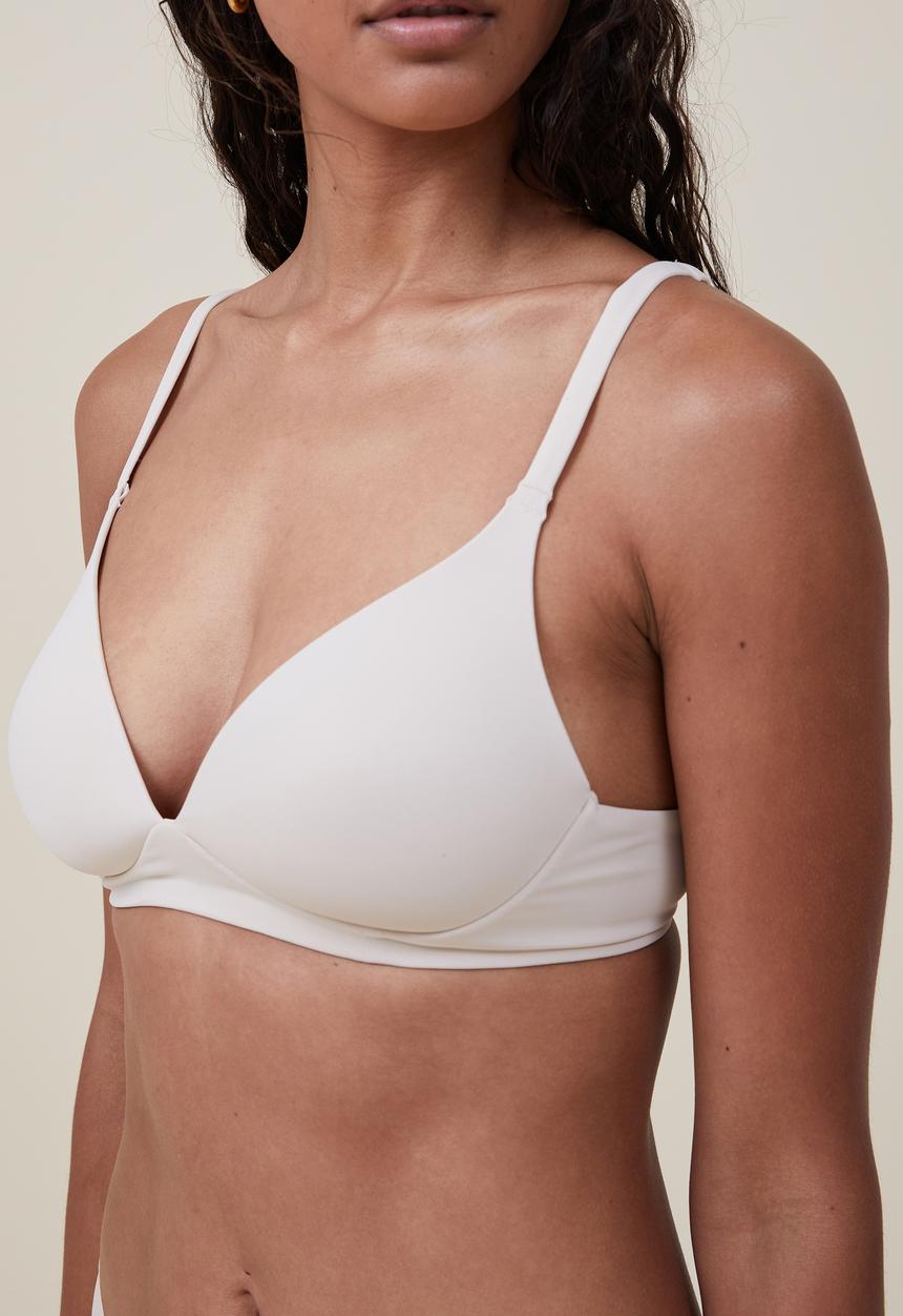 Cotton On - Wirefree everyday T-shirt bra - birch