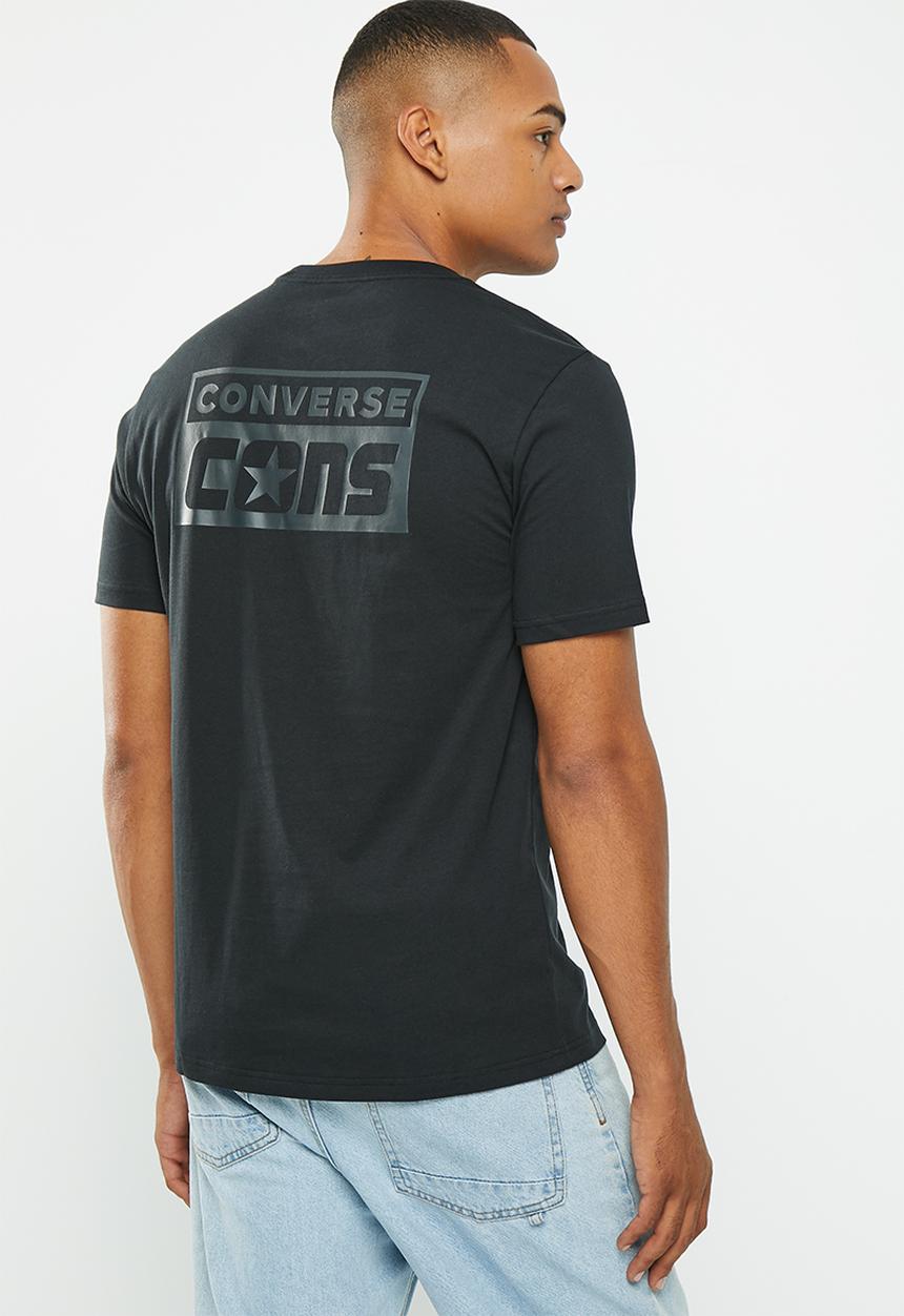 Converse - Converse cons graphic tee - black