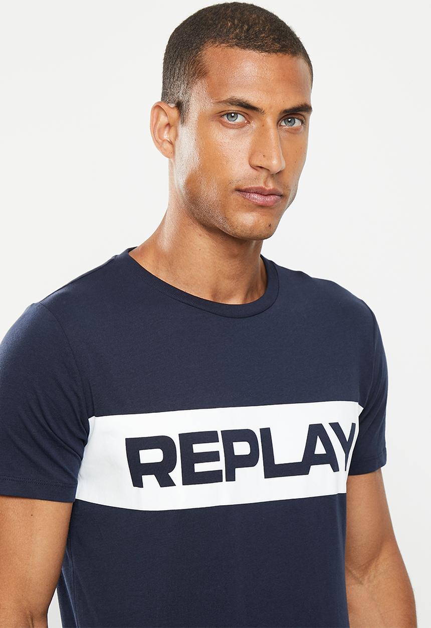 Replay - Replay tshirt - blue 