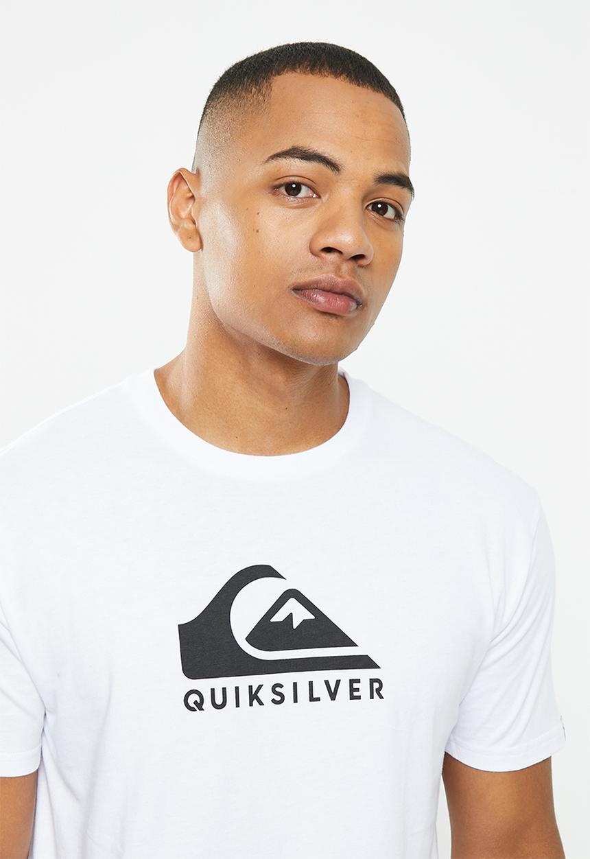 Quiksilver - Corp logo short sleeve - white