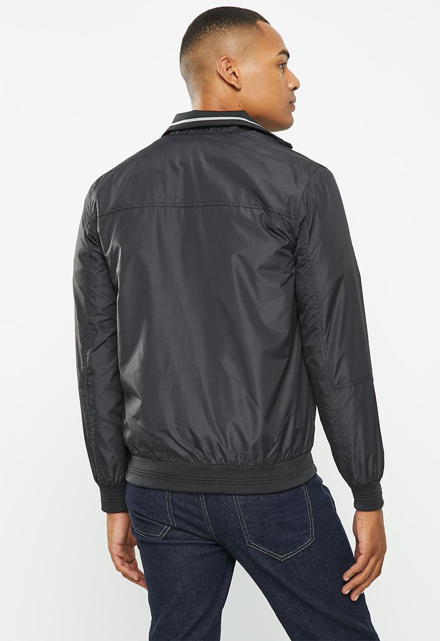 Jonathan D - Olympus zip through jacket - black