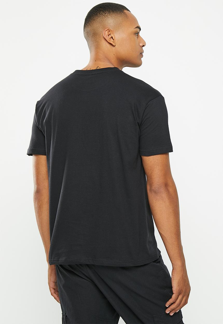 Quiksilver - Corp logo short sleeve - black