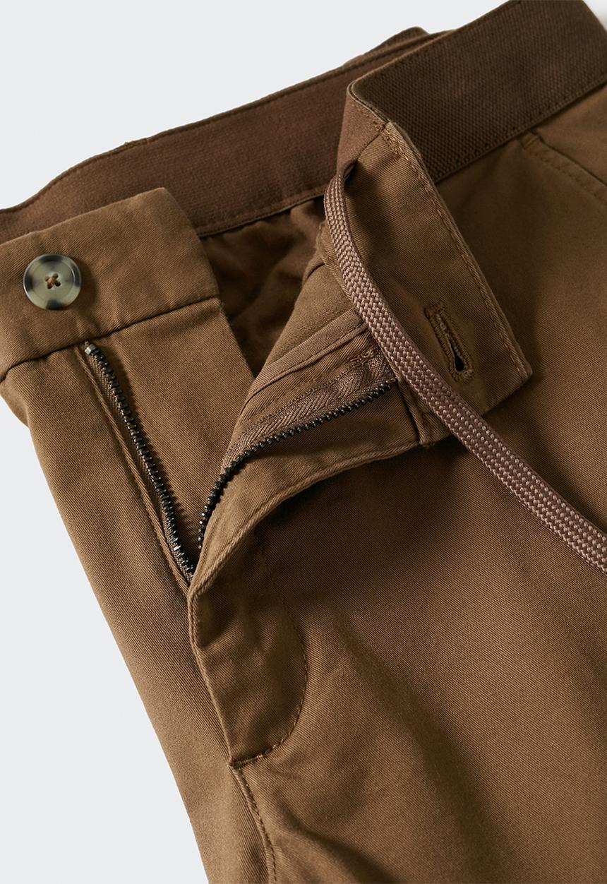 MANGO - Trousers prato - beige31