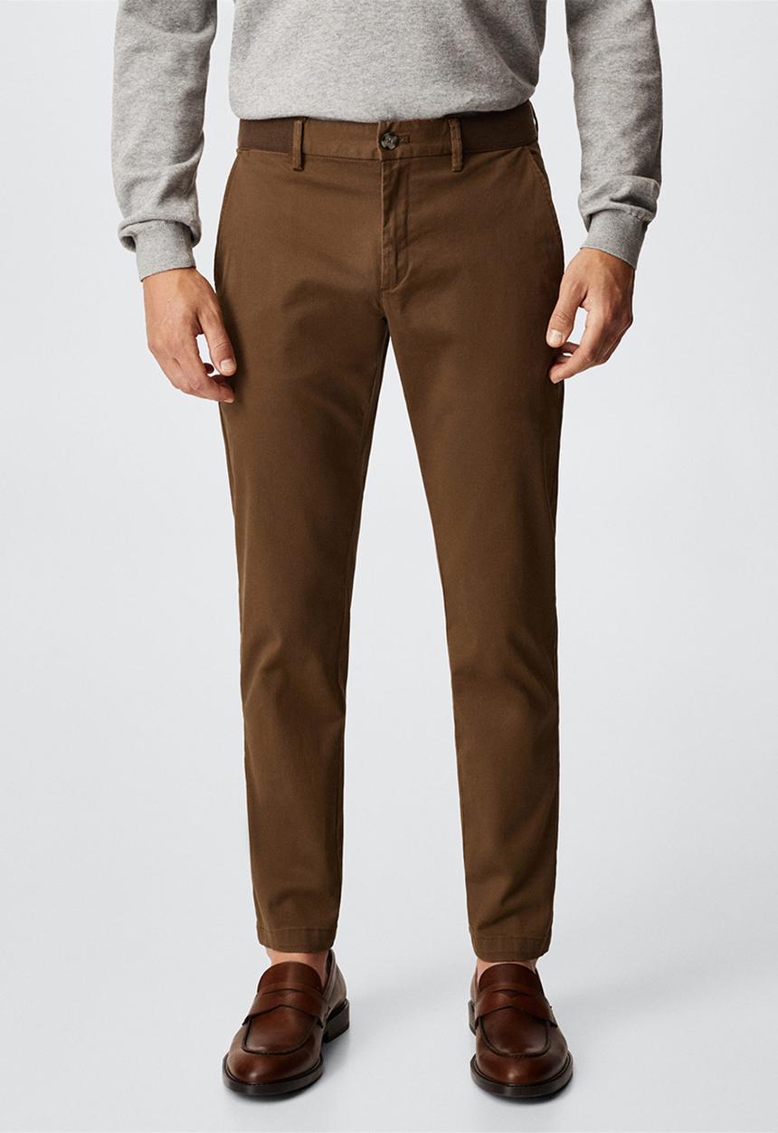MANGO - Trousers prato - beige31