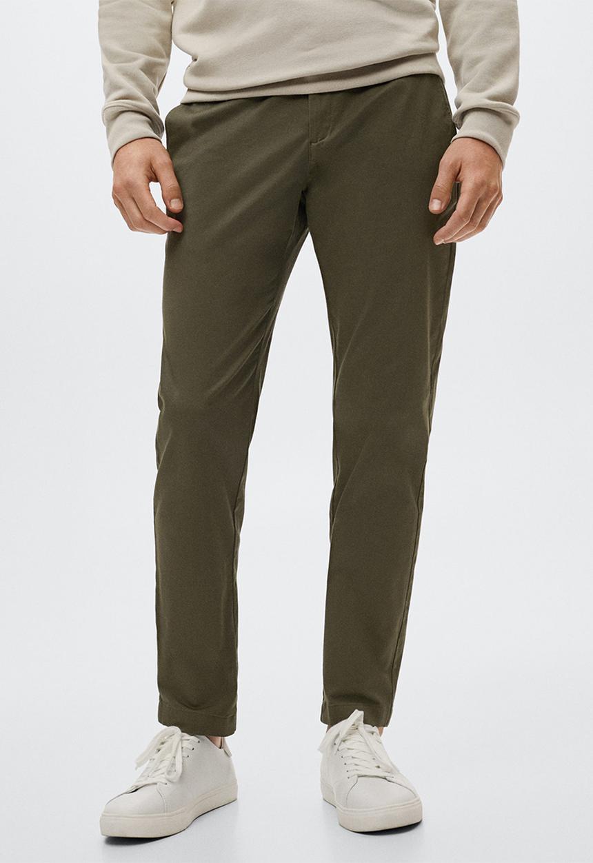 MANGO - Trousers prato - beige38
