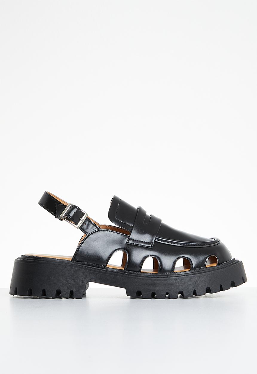 Footwork - Tassie flat shoe - black