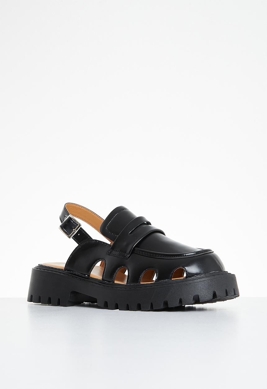 Footwork - Tassie flat shoe - black